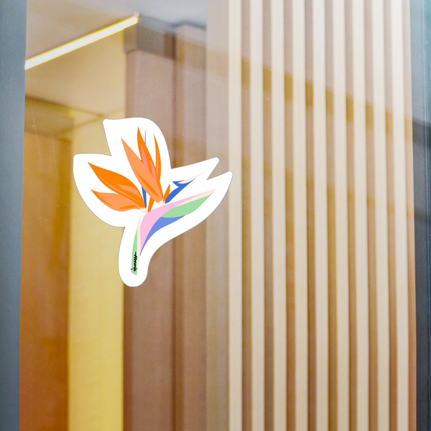 Birds of Paradise Decal Sticker