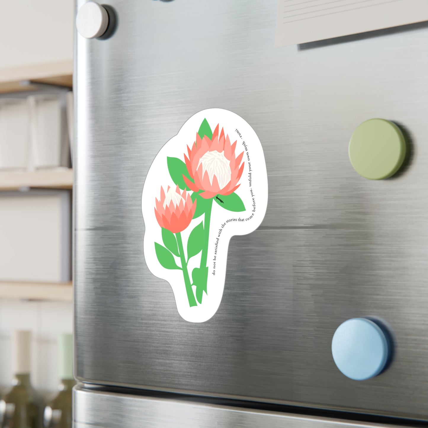 King Protea Decal Sticker