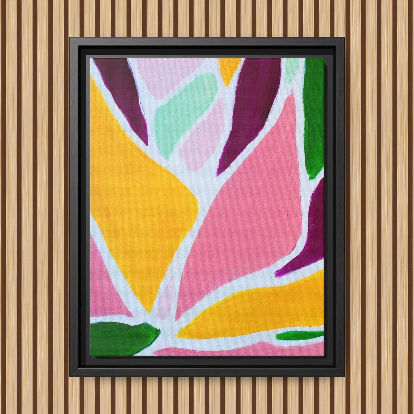 Protea Project- Angela - Framed Canvas Art