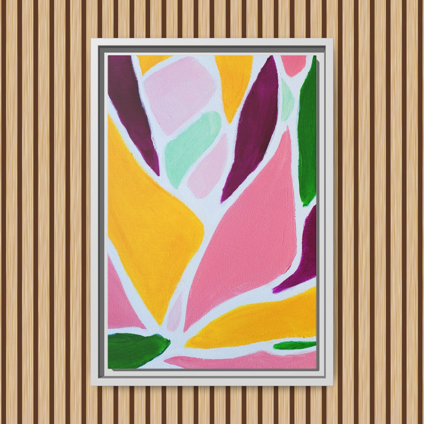 Protea Project- Angela - Framed Canvas Art