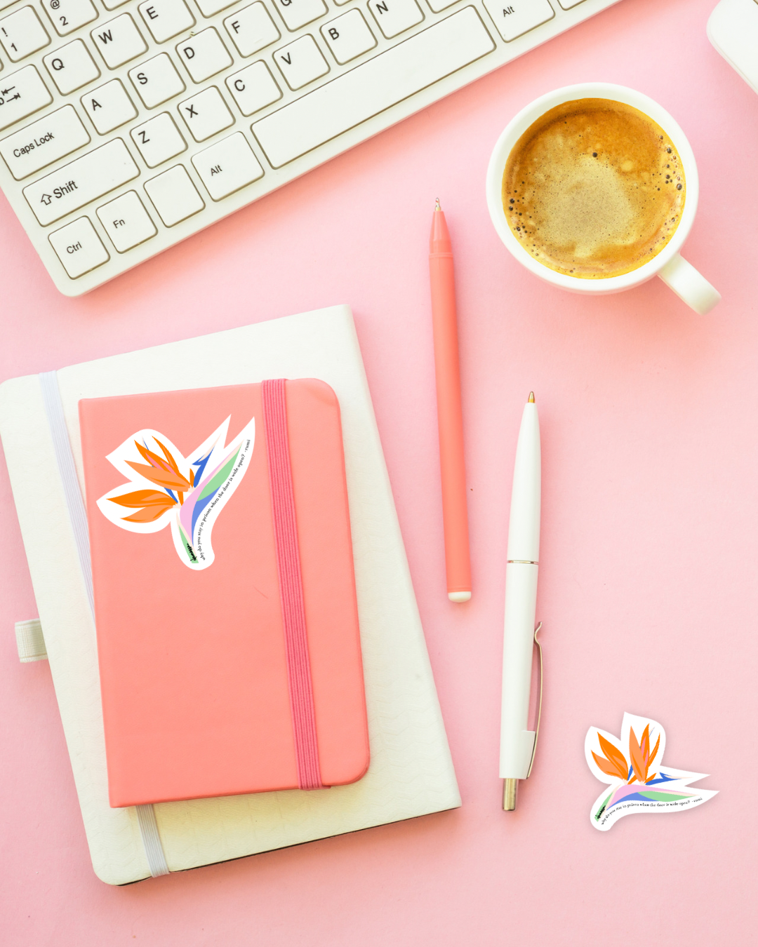 Birds of Paradise Decal Sticker