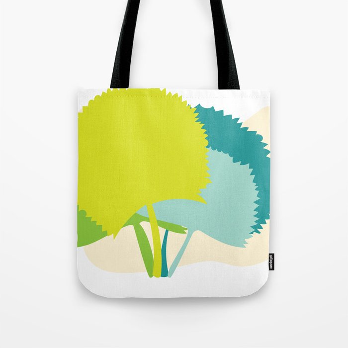 Tropical Plants Tote Bag