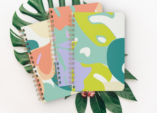 Handmade Tropical Notebook