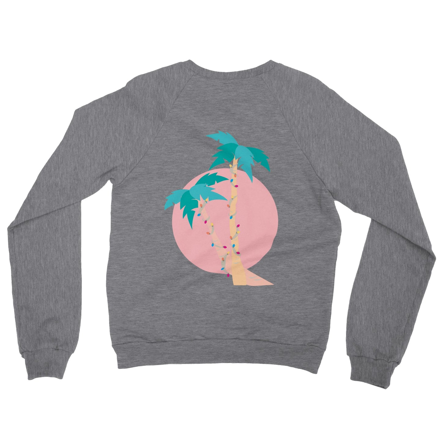 Tropical Palm Trees Crewneck Sweatshirt