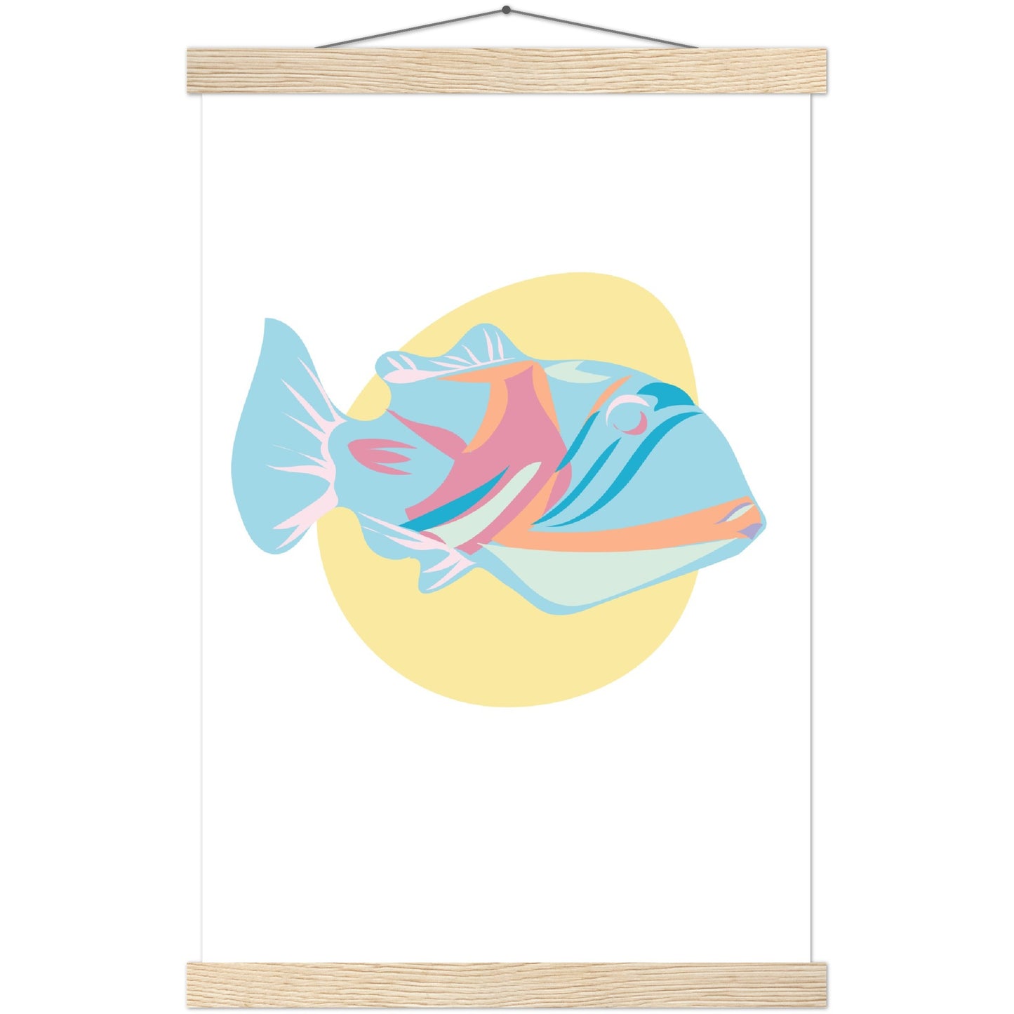 Humuhumunukunukuapua'a Poster & Hanger