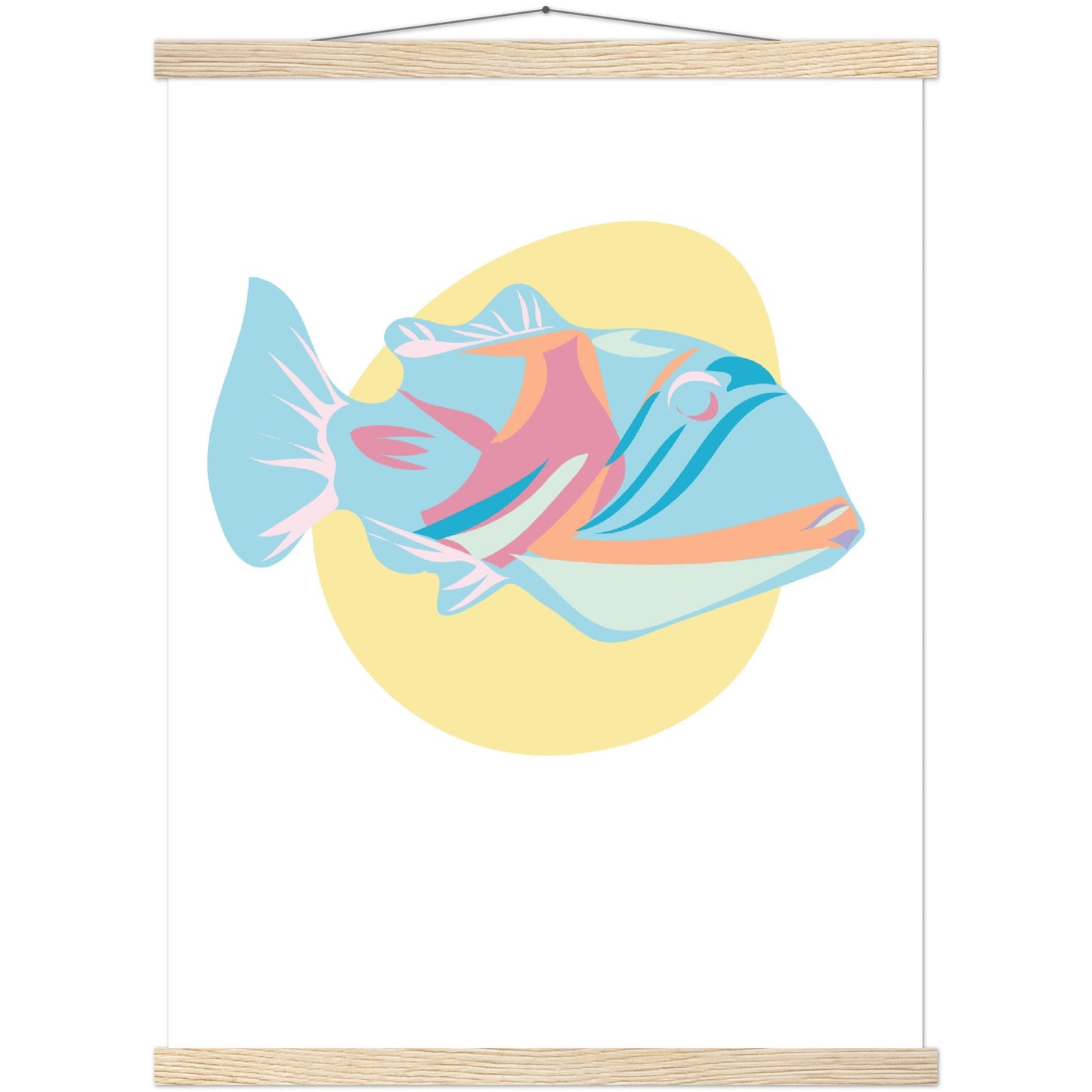 Humuhumunukunukuapua'a Poster & Hanger