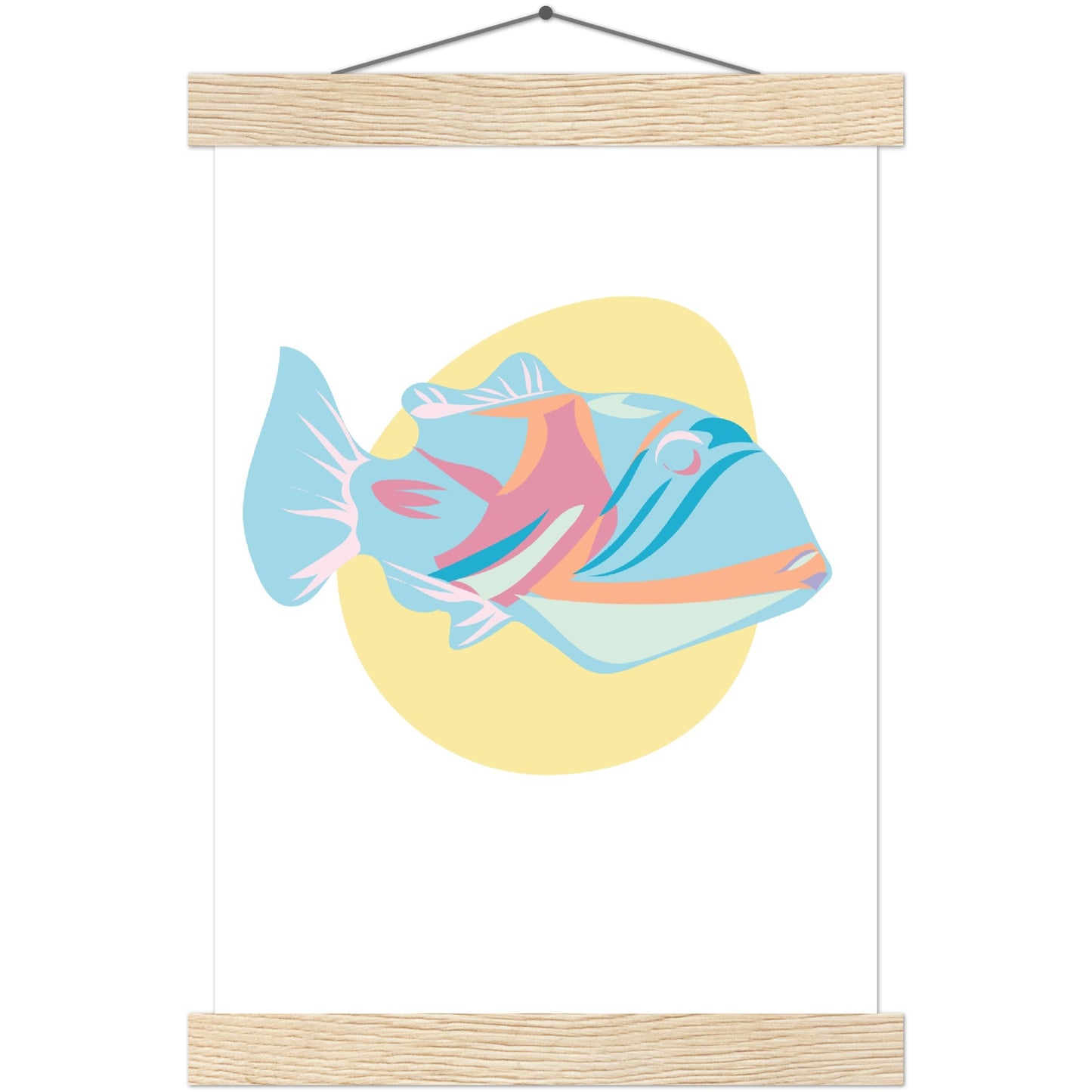 Humuhumunukunukuapua'a Poster & Hanger