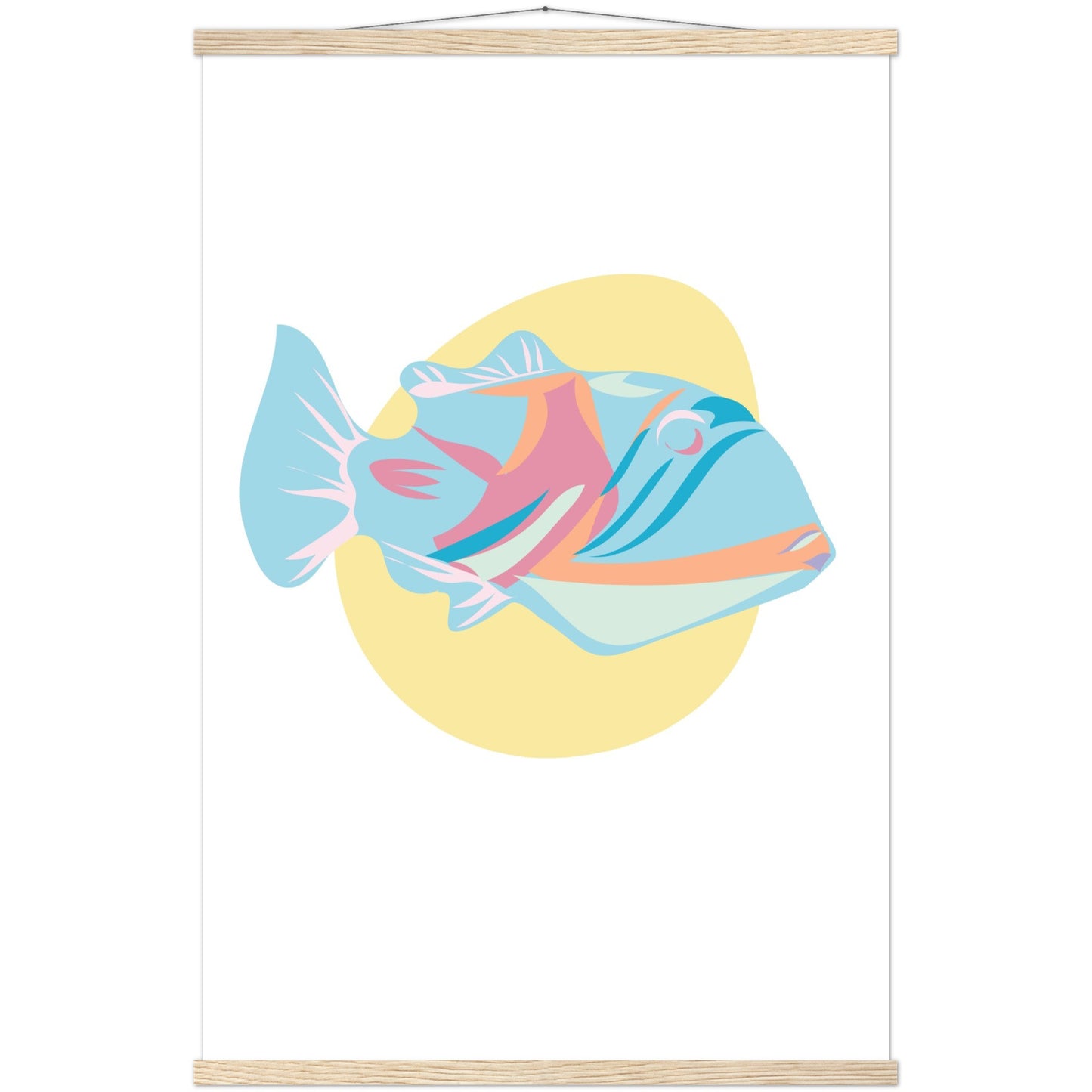 Humuhumunukunukuapua'a Poster & Hanger