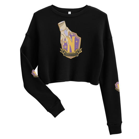 Nevermore Academy Crop Sweatshirt