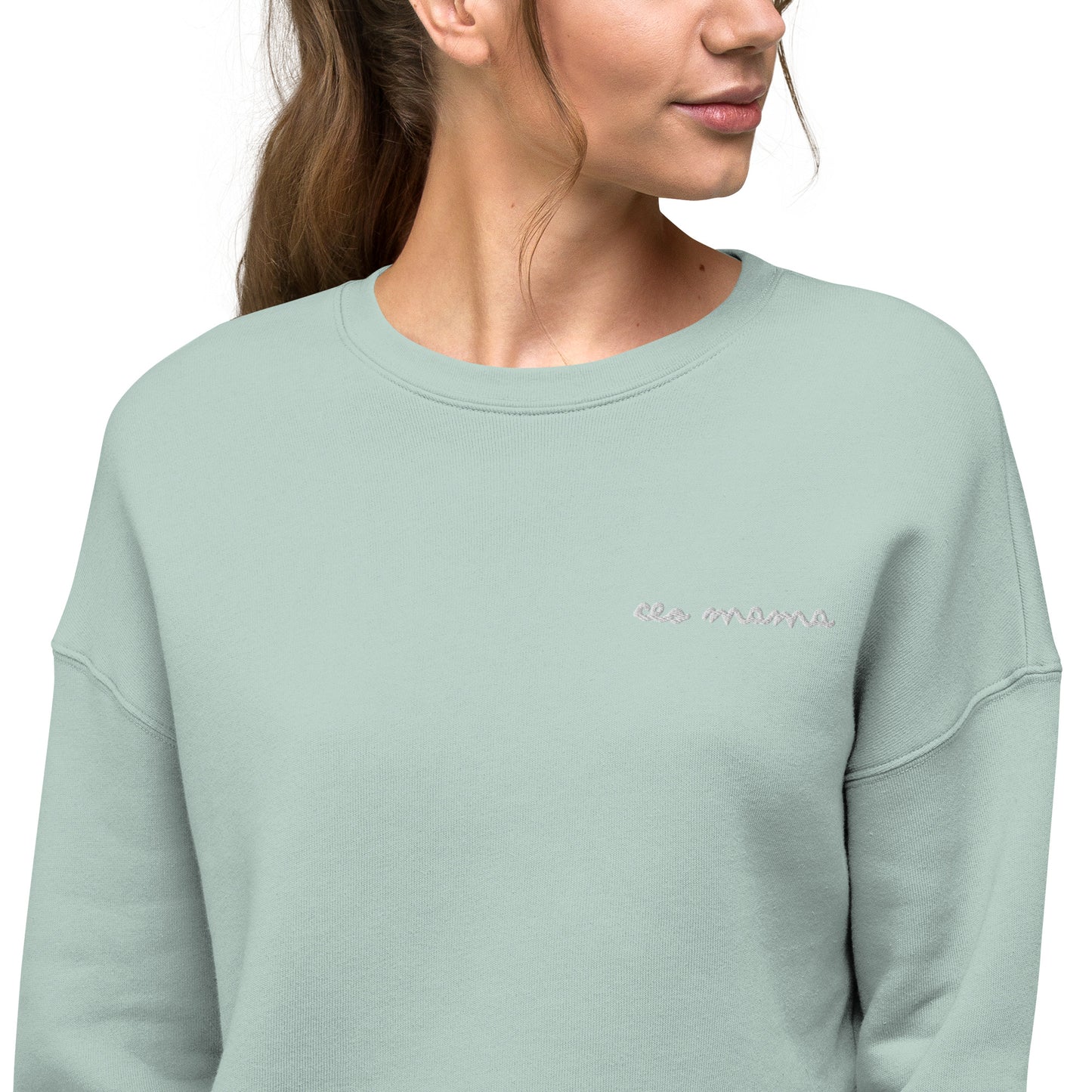 CEO Mama Crop Sweatshirt