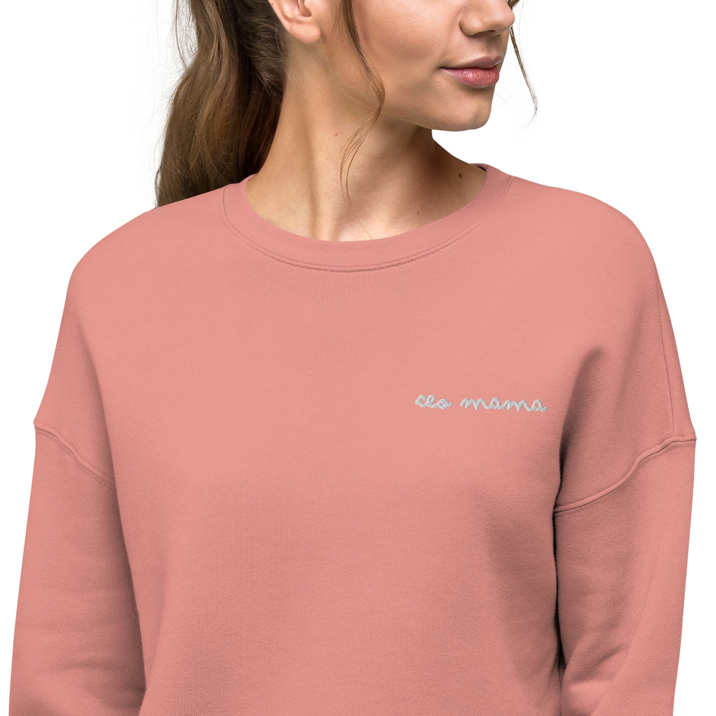 CEO Mama Crop Sweatshirt